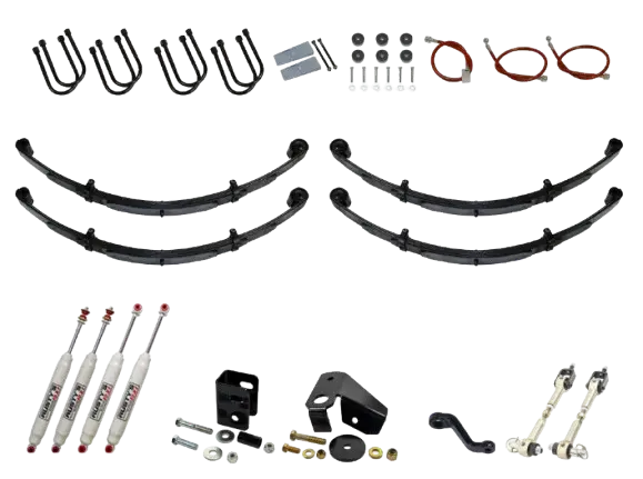 Rusty's Wrangler YJ kit balestre 4'' avanzato