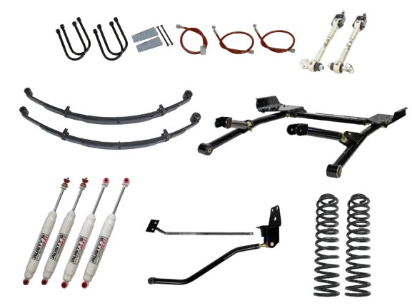 Rusty's kit balestre 4,5'' long arm